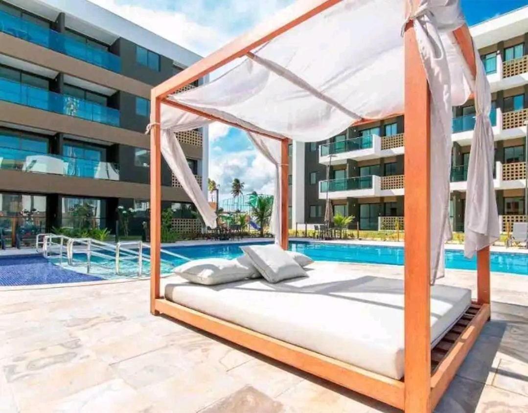 Flat Luxo No Mana Beach Em Muro Alto 4 Pessoas Porto de Galinhas Ngoại thất bức ảnh